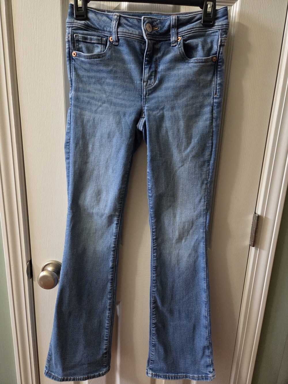 American Eagle Outfitters Light Blue Flare Jeans